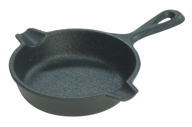 Gusseisenpfanne Aschenbecher ø10.2