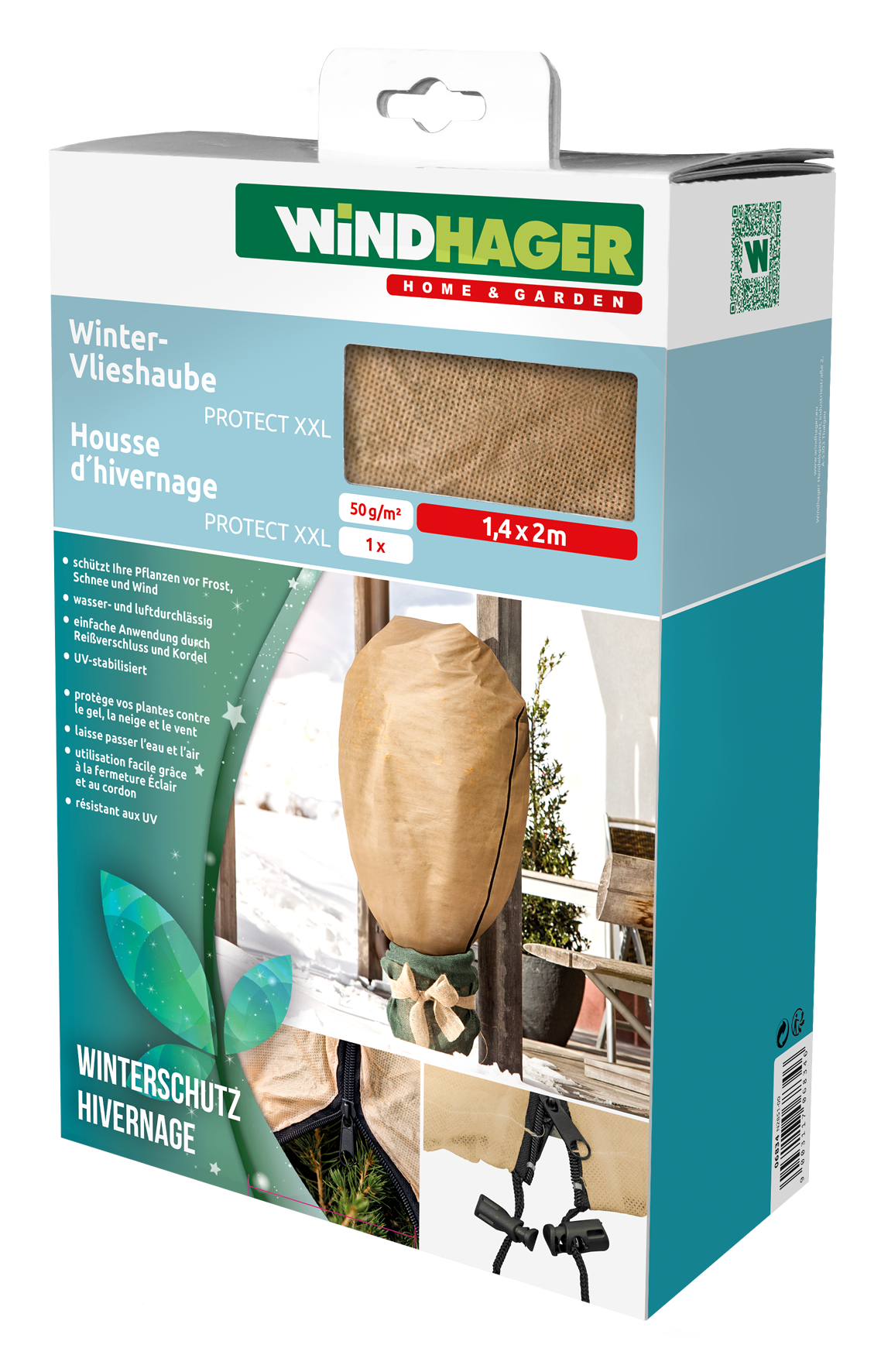Winterhaube XXL 1.4x2m Winterhaube XXL 1.4x2m