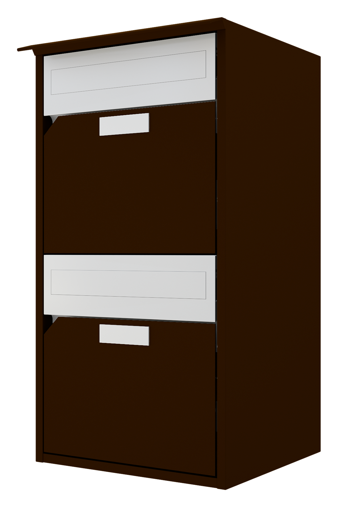 Briefkasten Alu 300 2-Ü,DB,FF