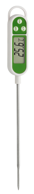 Einstichthermometer grün