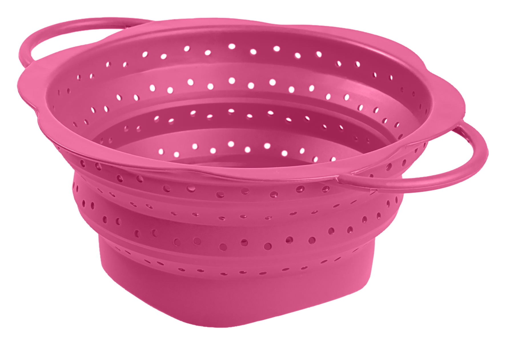 Faltsieb L 32x25x11.5 cm pink