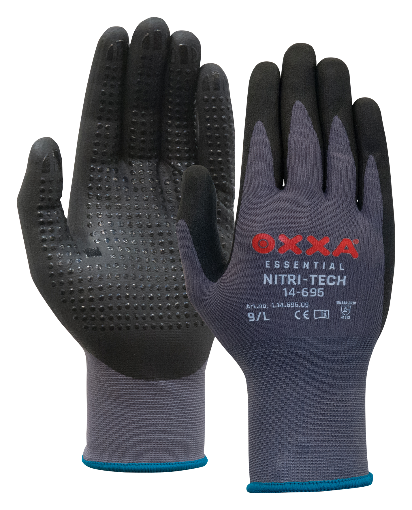 Handschuh Nitri-Tech Noppen 7