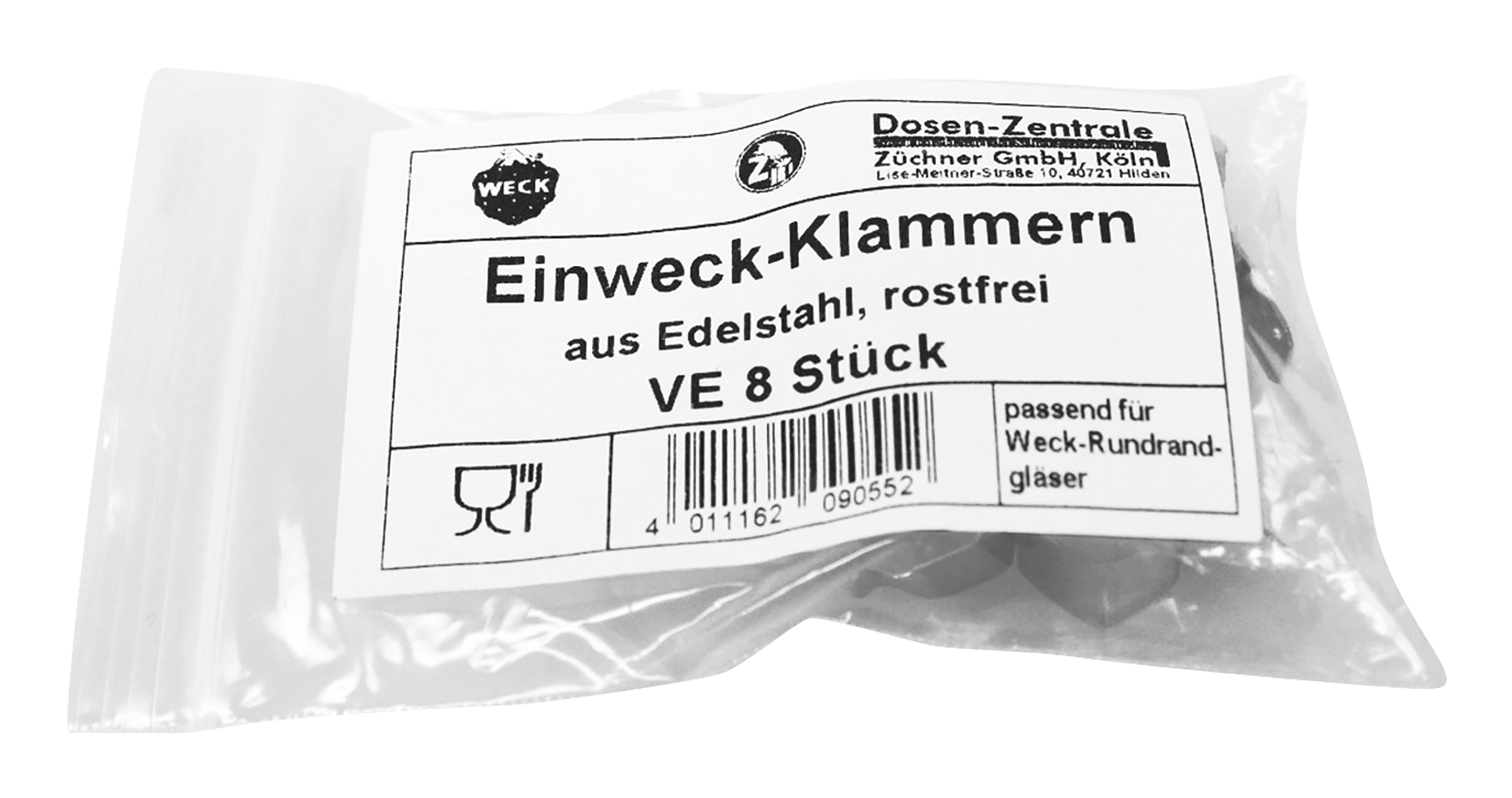 Klammern 8Stück