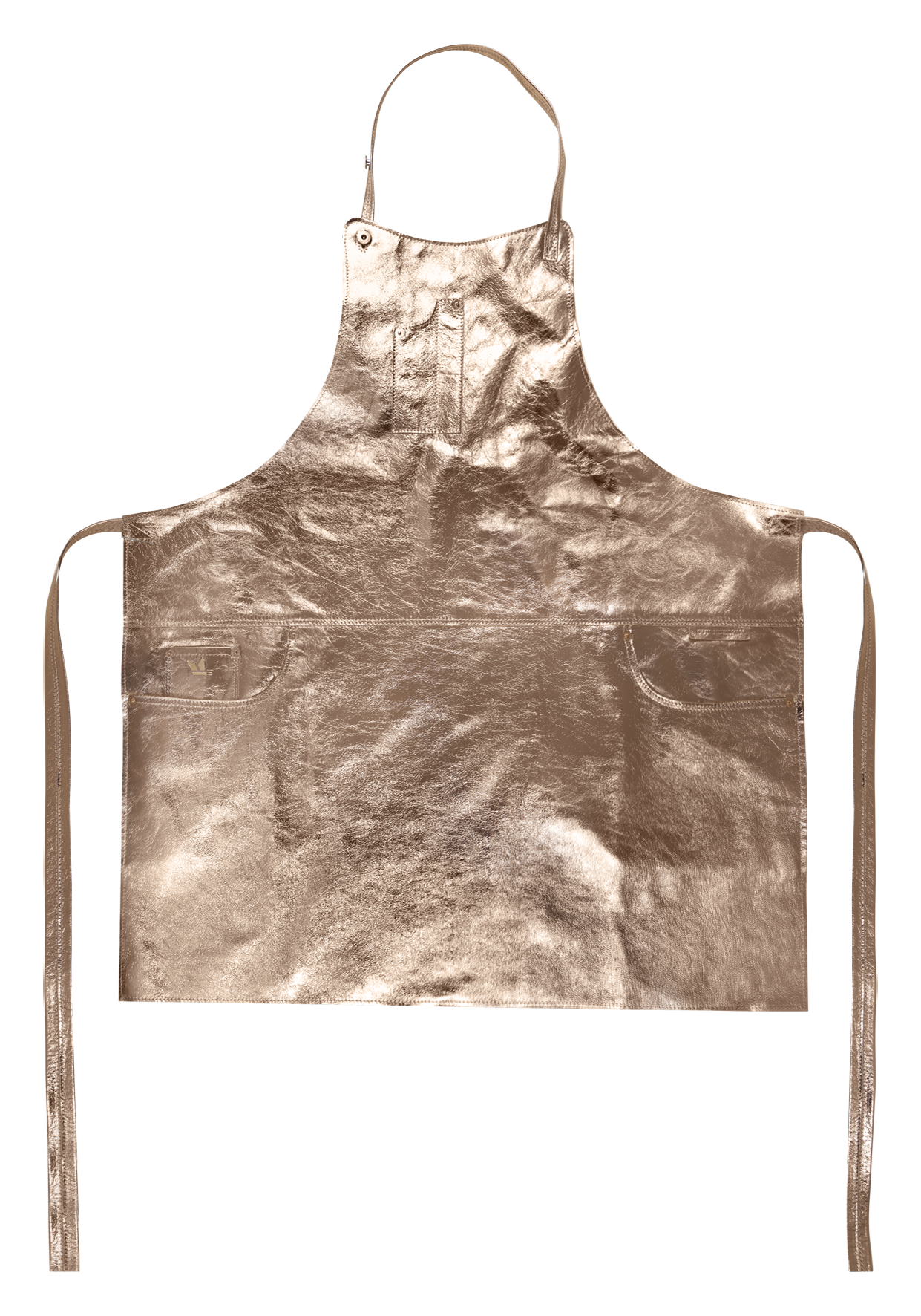 Schürze Leder 5-Pocket  rose