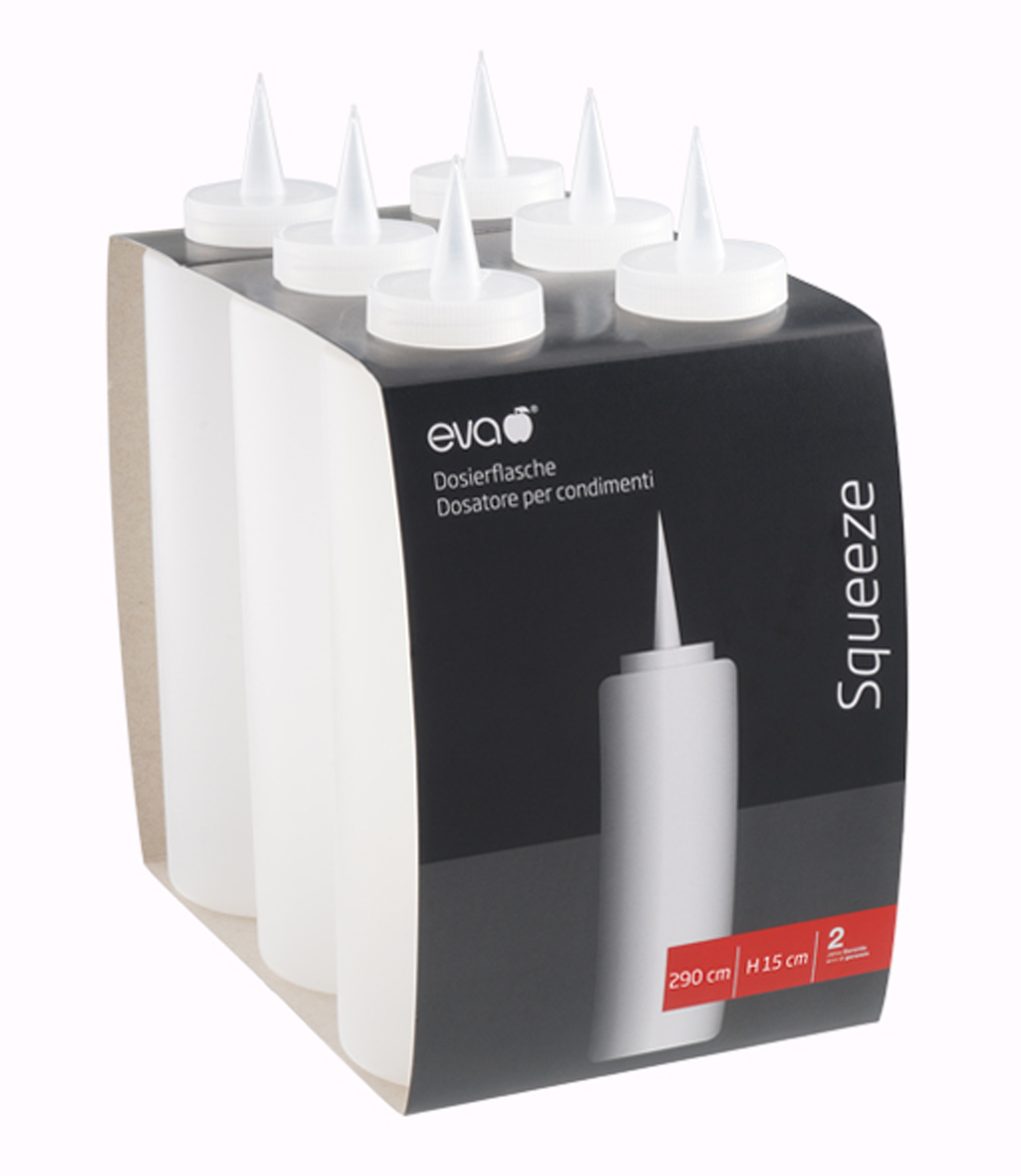 Dosierflasche transparent290ml Dosierflasche transparent290ml