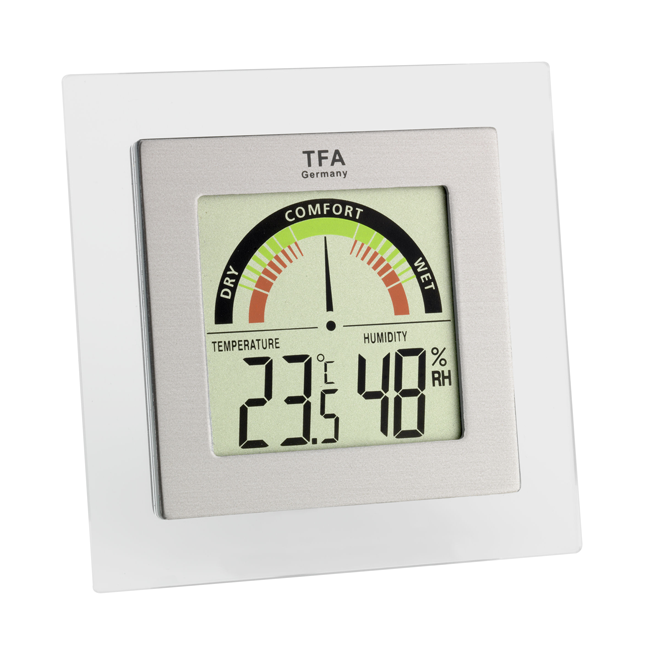 Thermo-Hygrometer digit.8.7cm