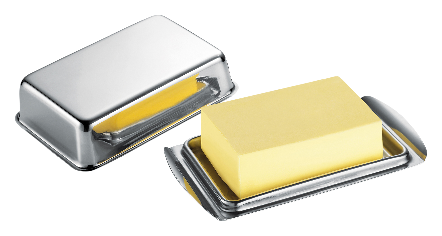 Buttedose m.Deckel Inox Buttedose m.Deckel Inox