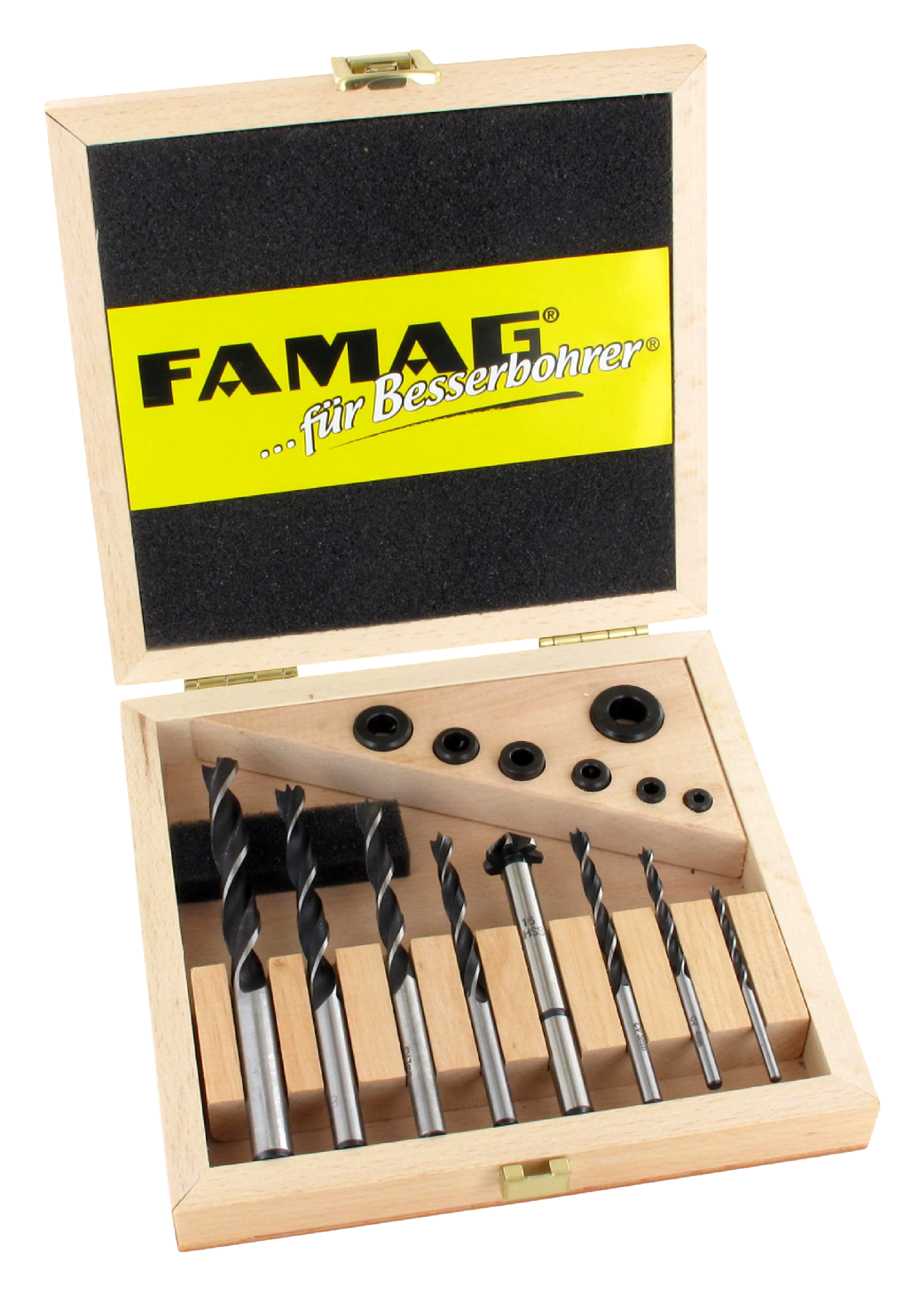 Holzspiralbohrersatz CV 15tlg.