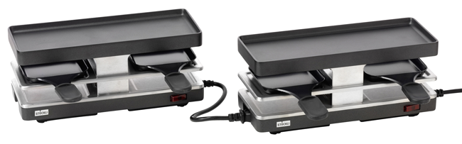 Raclettegrill Twinb. Set anth.
