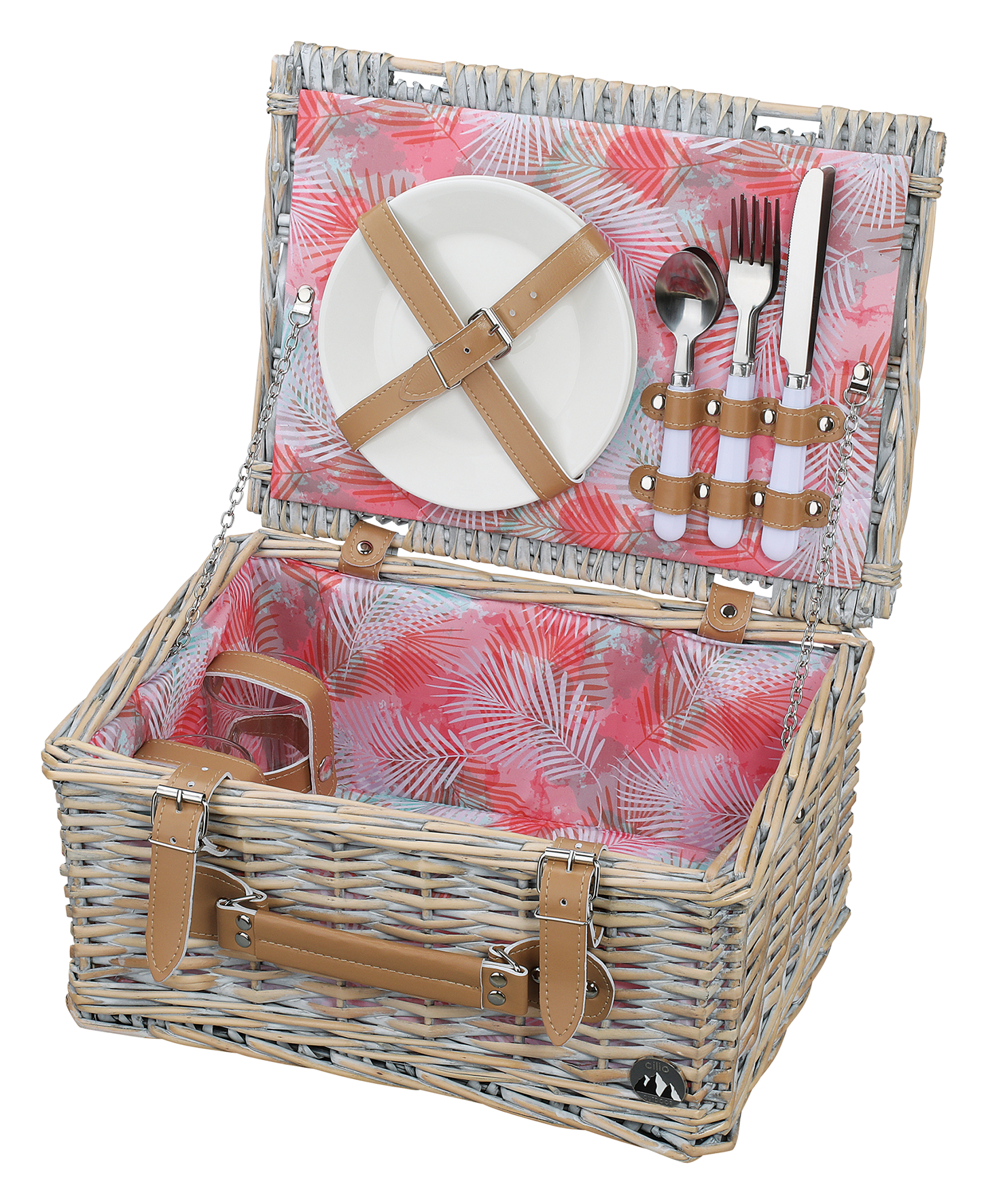 Picknick-Korb Torino grau