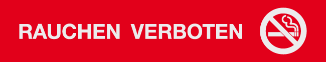 Schild Rauchen verboten Schild Rauchen verboten