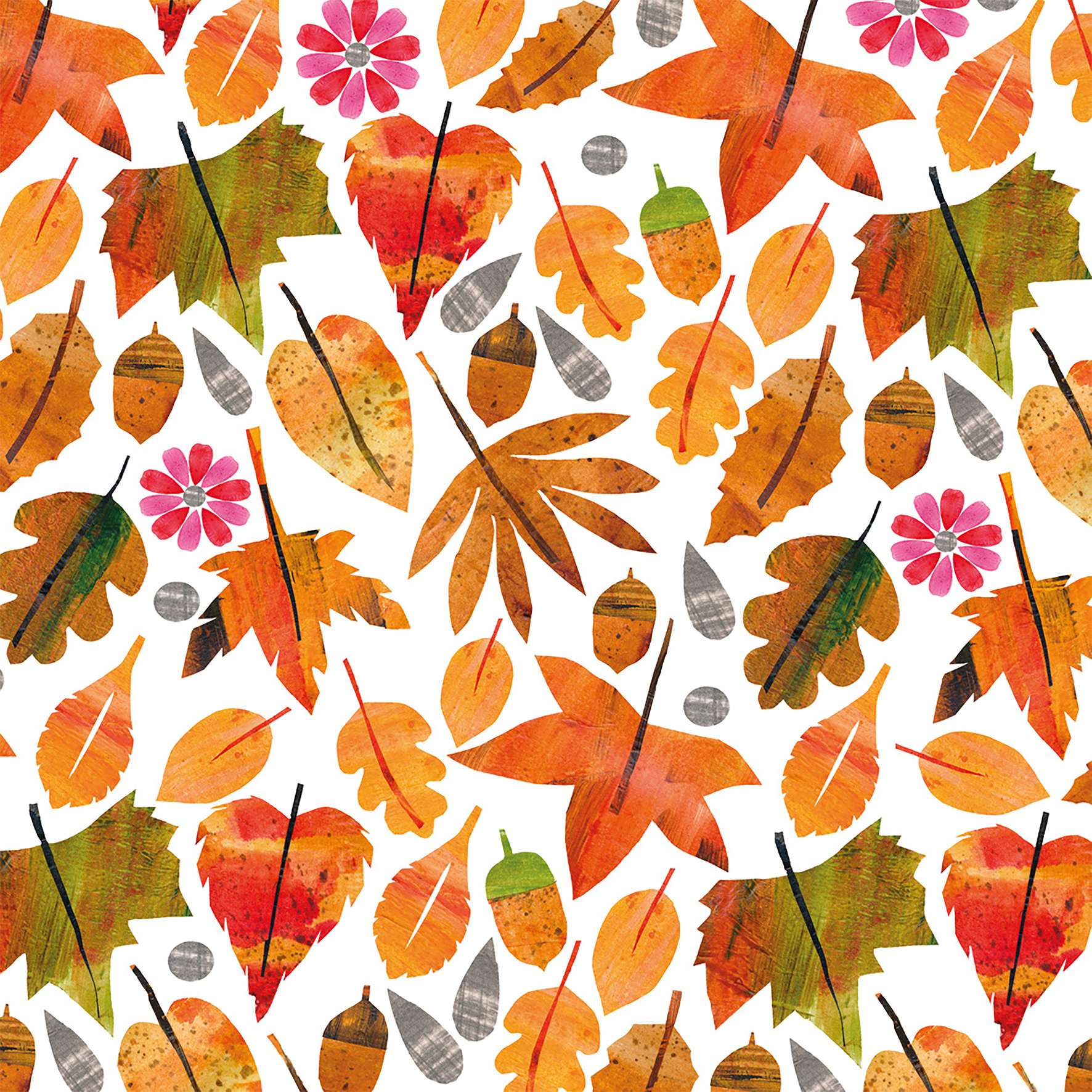 Servietten Autumn Leaves