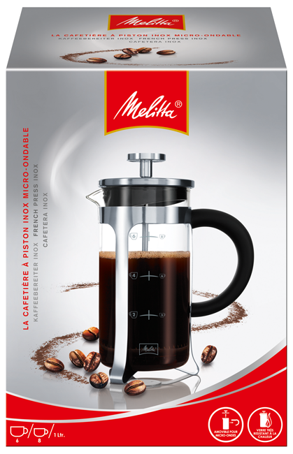 Kaffeezubereiter Inox 1000ml Kaffeezubereiter Inox 1000ml