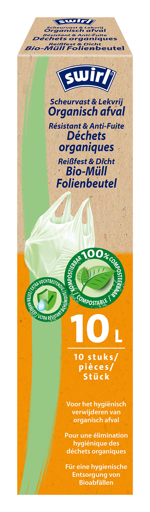 Folienbeutel Bio Müll 10l Folienbeutel Bio Müll 10l
