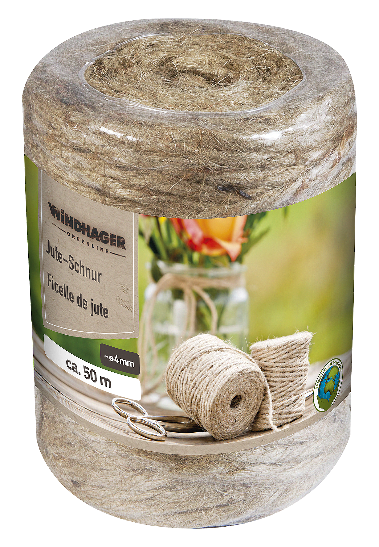 Juteschnur 4mm 50m
