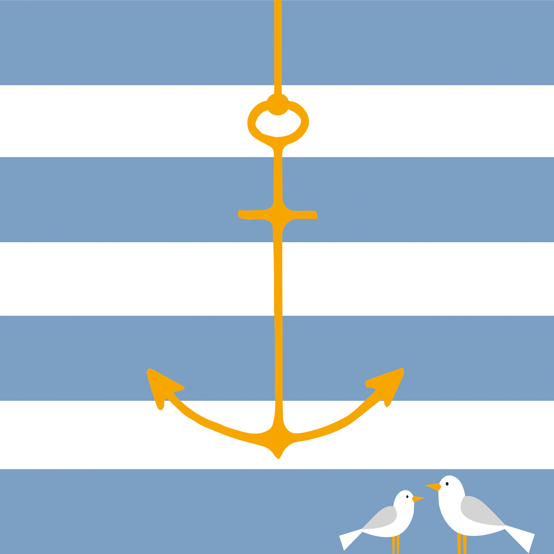Servietten Beach Anchor