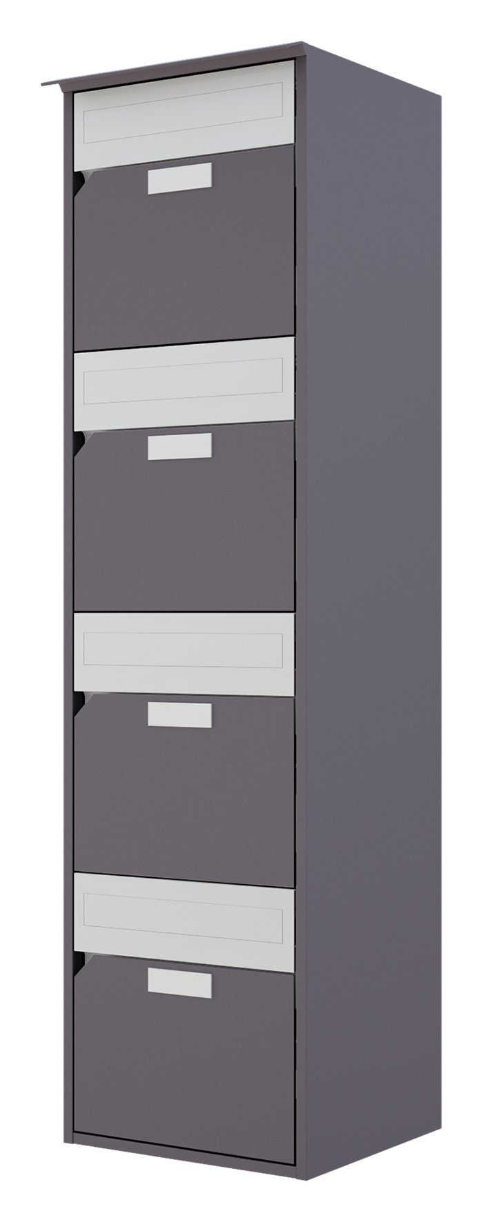 Briefkasten Alu 300 4-Ü,SG,FF Briefkasten Alu 300 4-Ü,SG,FF