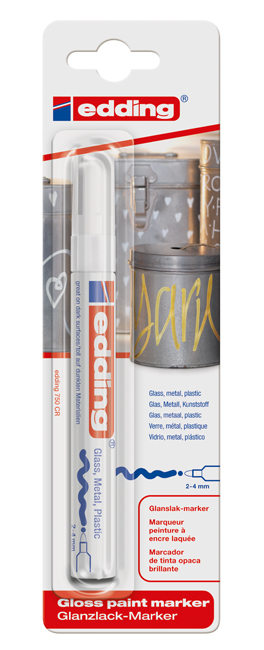 Lackmarker 750 weiss SB