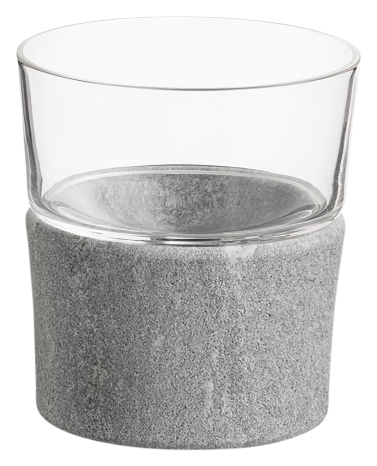 Whiskyglas mit Steinsockel