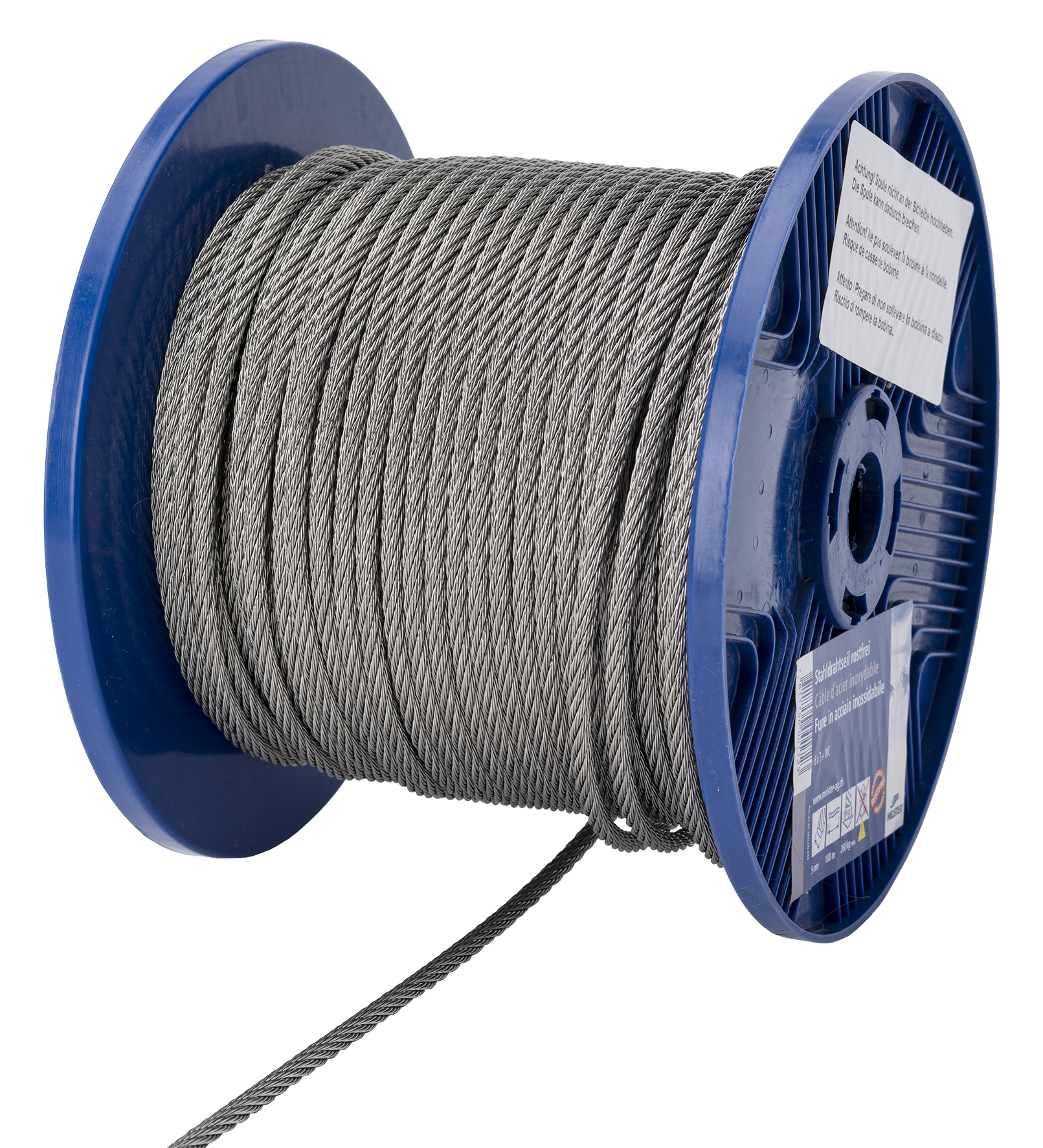 Drahtseil ø5.0mm 1300kg blank