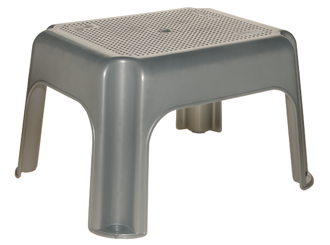 Trittschemel silb 36.5x30x24