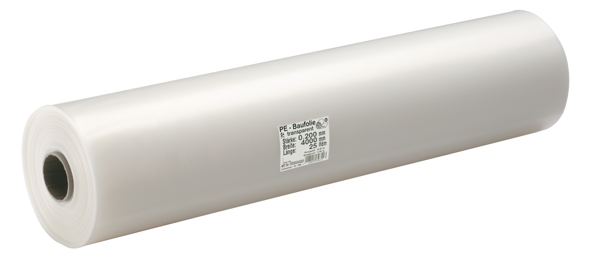 PE-Folie transp. 2x10m 0.20 mm