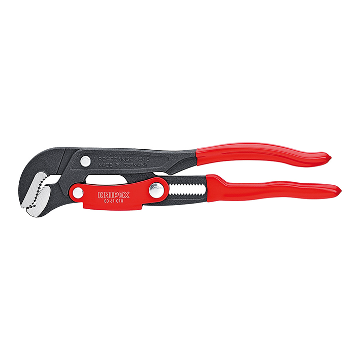 Eckrohrzange S-Maul S Ku1 1/2" Eckrohrzange S-Maul S Ku1 1/2"