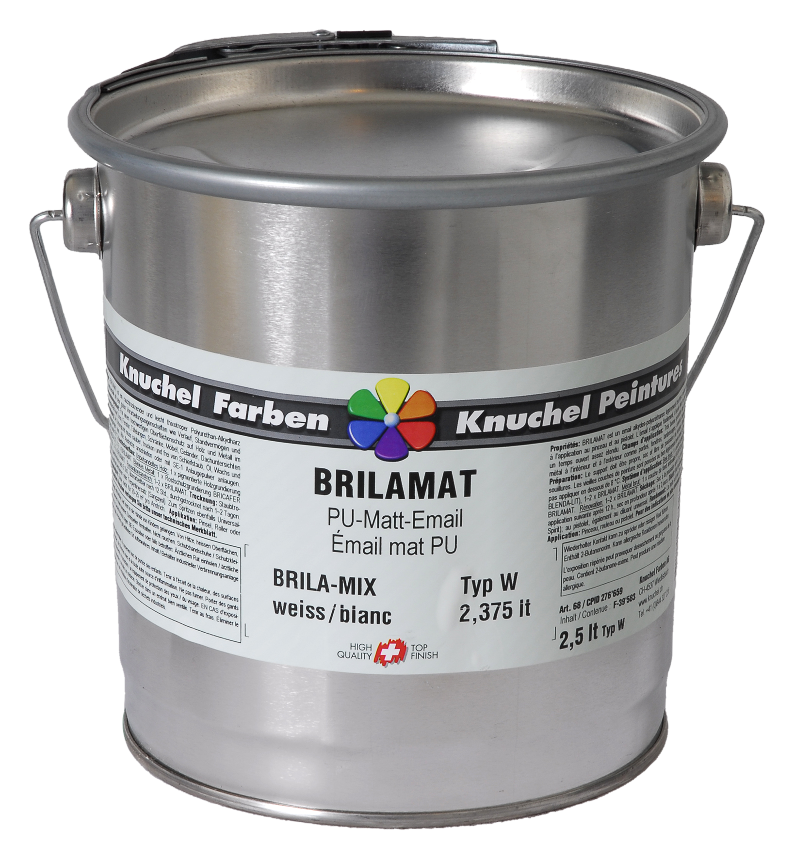 Brilamat-Mix 2.5 l weiss