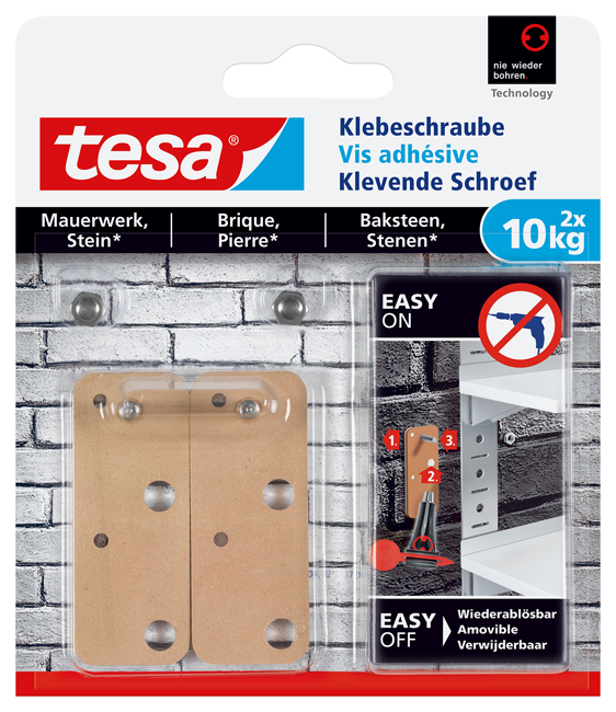 Klebeschraube M&S 10 kg 4eckig