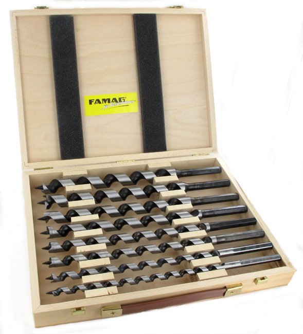 Schlangenbohrersatz 460mm 8tl.