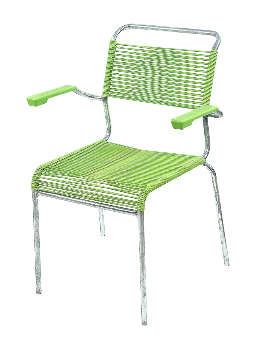 Sessel Spagh.m.Arml. hellgr.