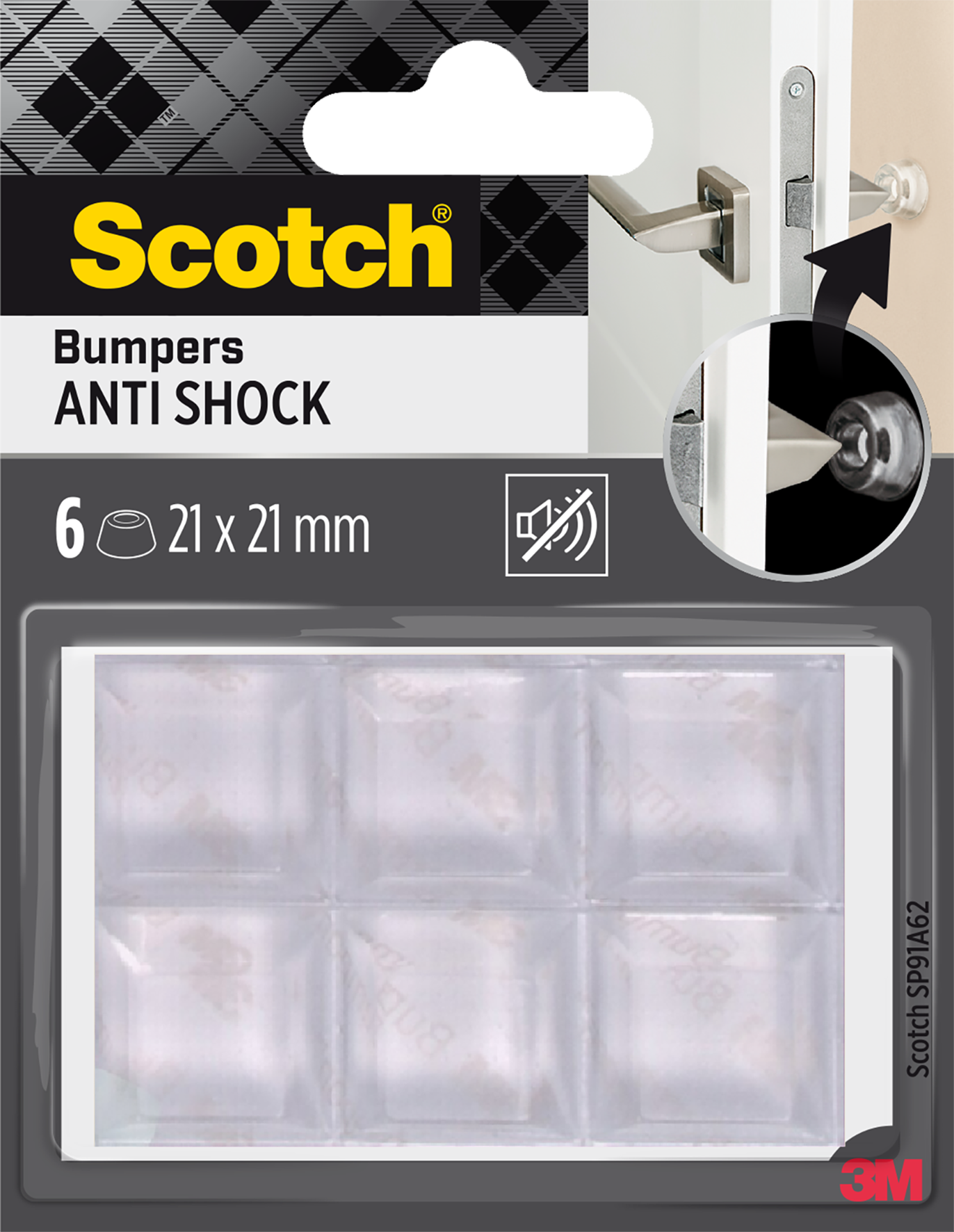 Schutzp.Bum. 21 mm 6St. trans.