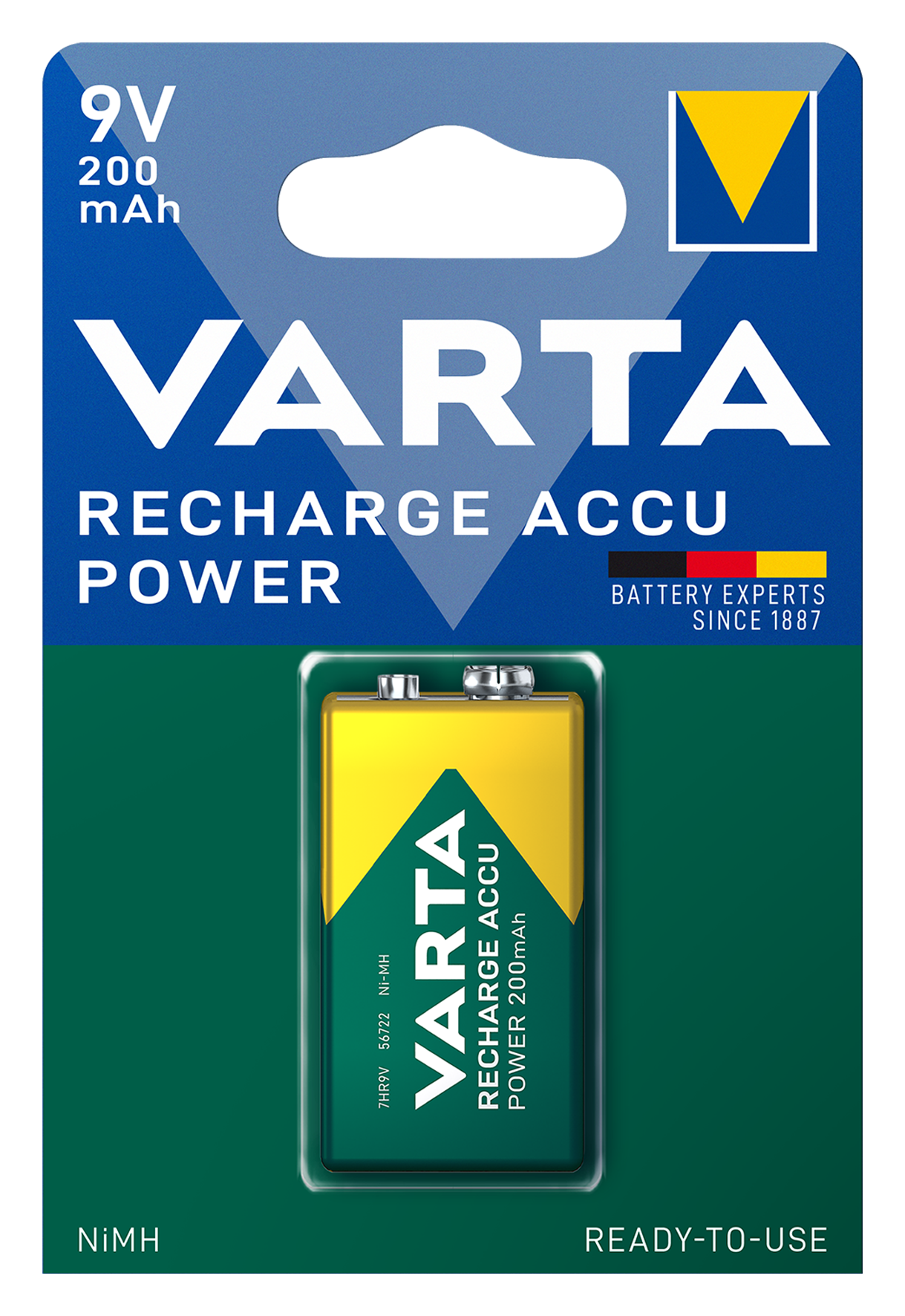 Accu Power 9V 200mAh 1St