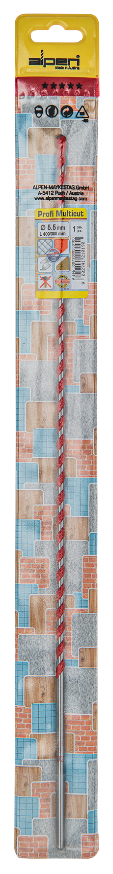 Bohrer Profi Multicut 5.5x400