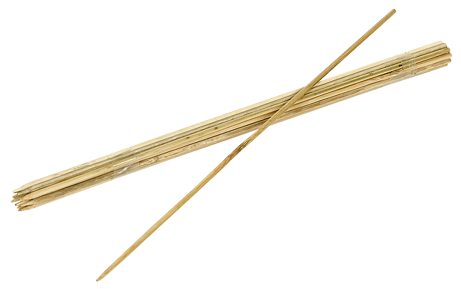 Bambusstab 35 cm 30 Stk. grün