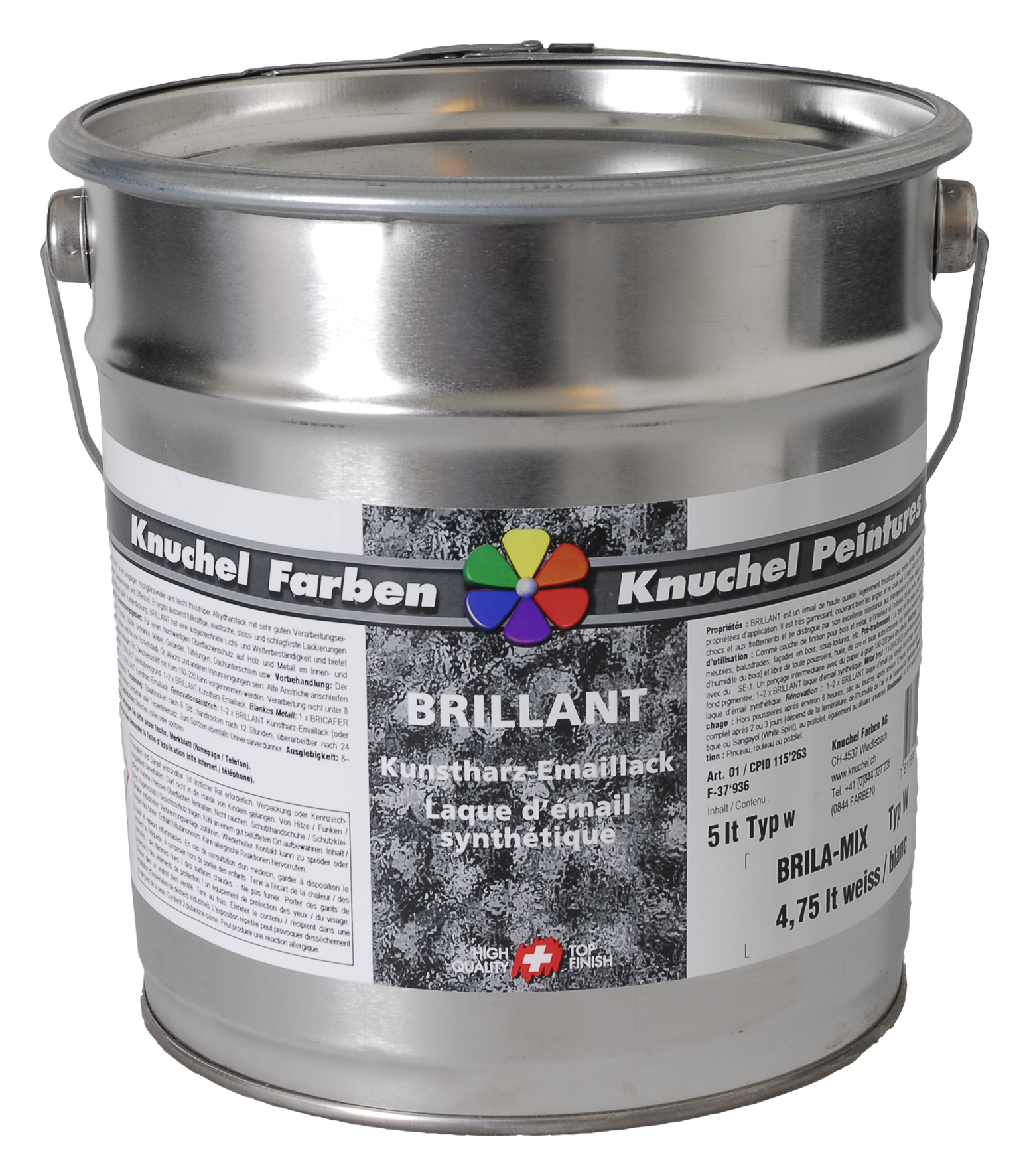 Brillant-Mix 5 l weiss