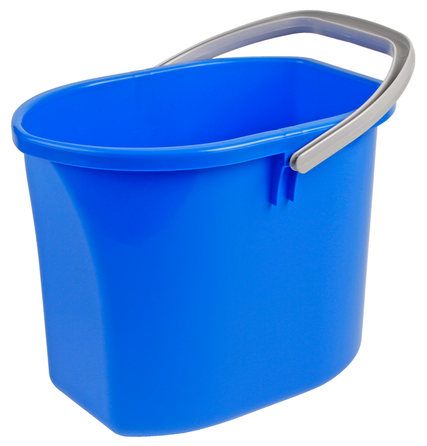 Eimer oval blau 12l