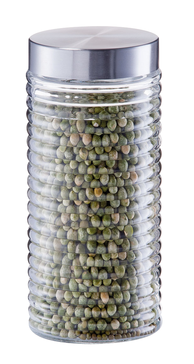 Vorratsglas gerillt 1400ml