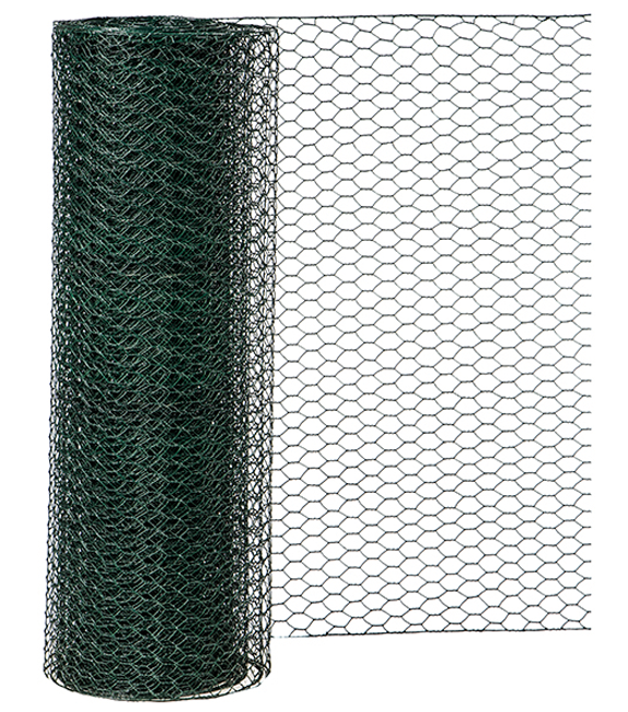 Sechseckg. PVC 13 mm 0.5x10 m