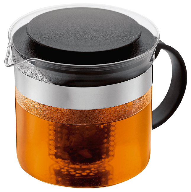 Teekanne Bistro schwarz 1.5l
