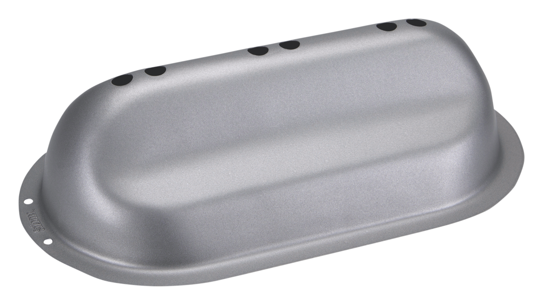 Stollenbackhaube 23cm silber