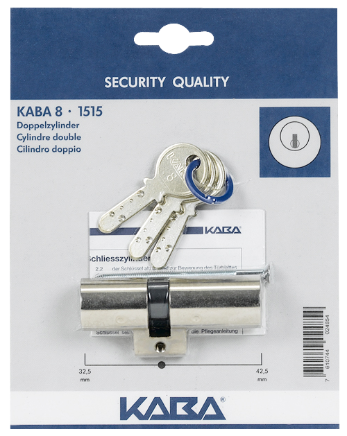 Doppelzyl. Kaba 8 1515+10 SB
